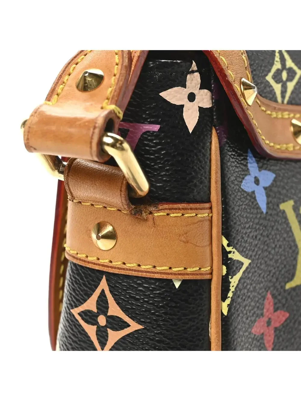 Louis Vuitton Multicolor Sologne Black #325385L13B